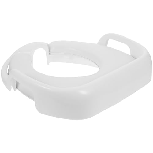 Siège de toilette pour garçon amovible et léger en plastique PP blanc
