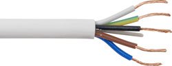 PKE Pro.Spec 5 Core Heat Resistant Flex (3095Y) 0.75mm² x 50m [Pack of 1] [+F6]