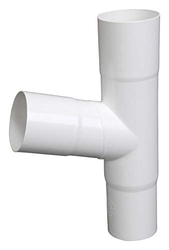 Downspout Adtr 12x8wht