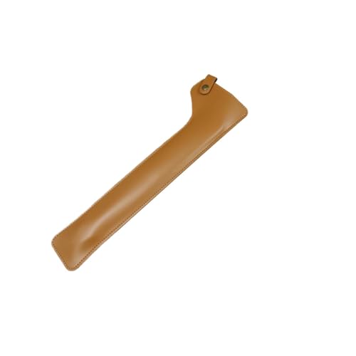 OFFSCH Leather Fire Tongs Cover Portable Bbq Picnic Tool Storage Bag for Outdoor Fire Pit Accessories