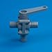 Three-way 350 PVC Ball Valve 5/8