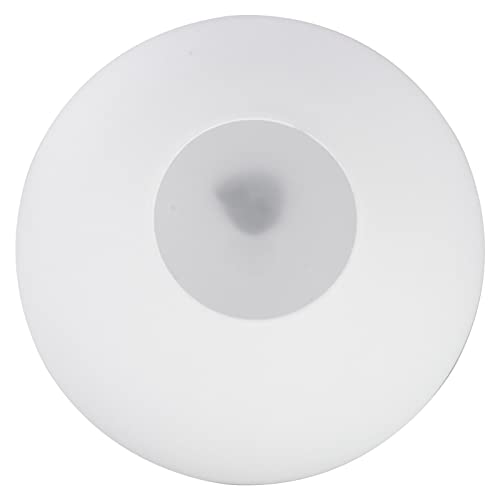 Kichvoe 12CM White Glass Globe Lamp Shade Replacement Glass Shade for Light Fixtures Frosted Globe Lighting Cover with 2.1 Fitter Neck Light Globe Replacement - Image 2