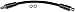 Dorman H621239 Brake Hydraulic Hose Compatible with Select Audi / Lamborghini Models