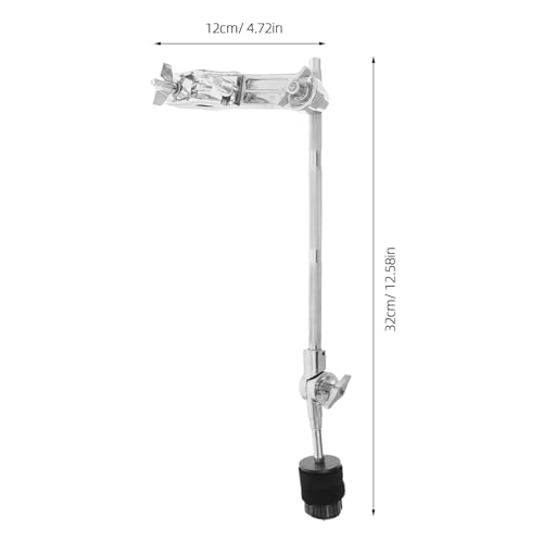 Extensión brazo boom para platillo de batería 32cm con clamp metálico miniatura 2
