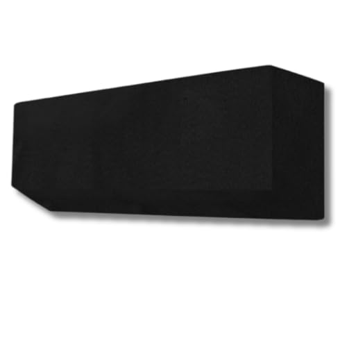 Image of PARLAD || Split AC Cover Indoor Unit For 2 Ton Capacity AC, All Weather Cover /Attractive Digital Prints /Dustproof /Water Resistant AC Cover (Black)