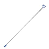 Cabilock Verstellbare Fensteröffnerstange Teleskop Fensterheberhebel mit Rutschfestem Griff 1,52m Leichte Markisenstange für Senioren Dachfenster Bürofenster