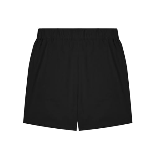 Girl's Summer Shorts Kids Casual Wide Leg Cotton Linen Shorts Girls Drawstring Beach Vacation Outfits for 3-13 Years3