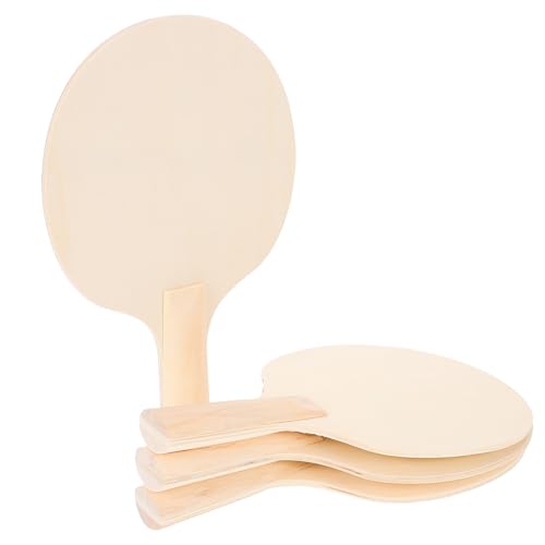 Raquettes de ping-pong en bois brut Artibetter pour jeu de pickleball et DIY