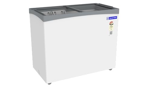 Image of Blue Star GT4-N230, 215 Liter Glass Top Deep Freezer (White, 4-star)