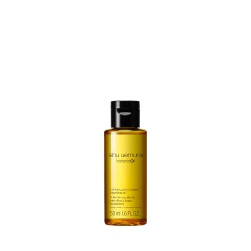 Shu Uemura Botanicoil Indulging Cleansing Oil Makeup Remover and Facial Cleanser Infused with Plant Extracts Suitable for Sensitive Skin 1.7 Fl. Oz.