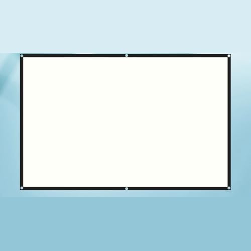 Pantalla de proyector de 120 pulgadas con rejilla blanca antiluz de alta reflectividad
