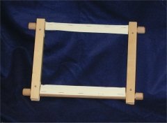Métier à broder Elbesee rotatif pour éviter de froisser vos grandes toiles
