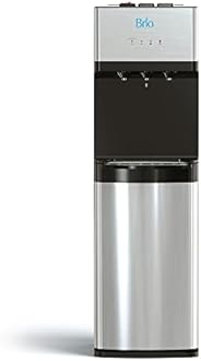 Brio Self Cleaning Bottleless Water Cooler Dispenser, UL/Energy Star, Stainless Steel, Point of Use Drinking Water Filter, Hot, Cold, and Room Temperature