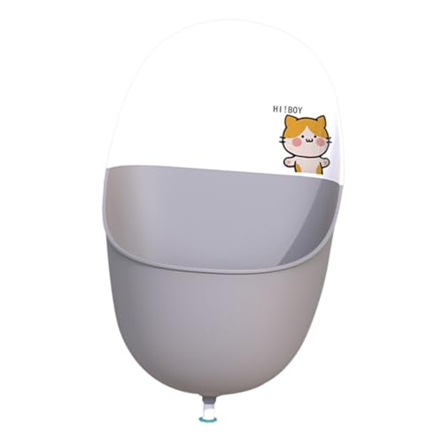 SAFIGLE 男の子用トイレトレーニング用小便器 幼児用立ち小便ポット ベビー用便器 子供用トイレ 耐久性素材で簡単お手入れ