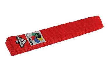 Image of adidas adiB242K Elite WKF Karate Belt for Martial Arts, Taekwondo, Karate, Judo and Jiu Jitsu