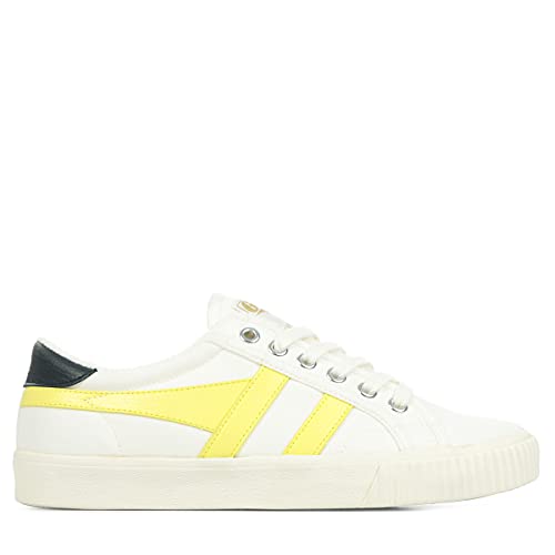 Image of Gola Women's Low-Top Trainers, Off White Limelight Navy, 9 US