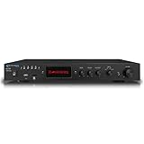 Technical Pro 1000 Watts Integrated Amplifier with USB, SD Card, RCA, AUX Inputs, Balance Control, Fluorescent Display, Bass and Treble Controls