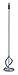 Drum Mixer, 4 1/8 in Dia. Low Viscosity