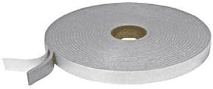C.R. LAURENCE FS2238 CRL Gray 3/8" Adhesive Back Felt Tape