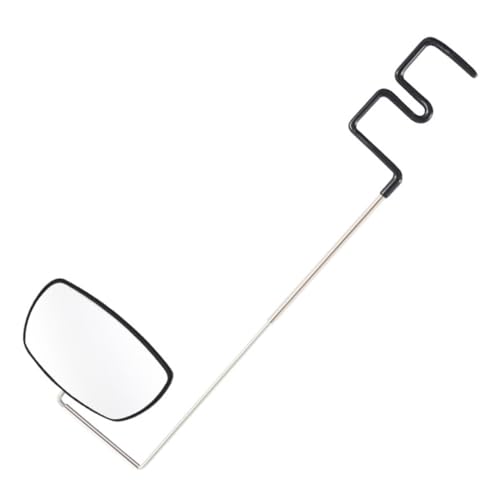 SEWACC 調節可能な転ヘルメットミラー 自転車用便利な後方視認ミラー ロードバイク スクーター対応 クリア広角視界付き 軽量コンパクトラ