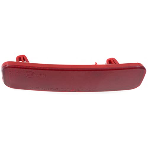 Image of For Ford Transit-150 /250 /350 2015 2016 2017 Bumper Reflector Driver Side | Rear | CAPA | Replacement For FO1184106, FO1184106C | 615343852607, BK2Z13A565A