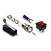 32-416-BU, Conn Type F M Crimp ST Cable Mount Bulk (100 Items)