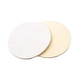Disco per lucidatura in feltro di lana, 2 pezzi, disco elastico morbido per riparazione auto, vetro, acciaio inossidabile, marmo, legno, mobili, 75-175 mm
