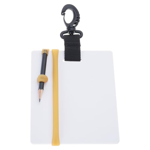 Scubas Diving Writing Plate Underwater Wordpad Writing Board with Clip and Pencil for Water Sport Diving Swimming