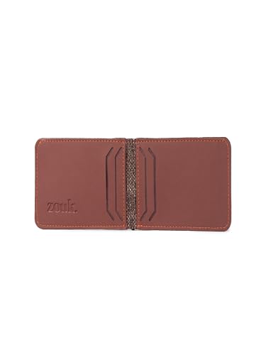 Image of ZOUK Roy Wallet for Men - Compact Vegan Leather Wallet, Slim & Stylish with Water-Resistant Lining | Bristel