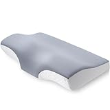 【究極の快適さで深い眠りへ🛏️】本枕は人間工学に基づいた設計で、頭部と首のカーブにぴったりフィット。仰向け、横向きなどさまざまな寝姿勢でも、快適さとサポート力のバランスを実現し、肩や首の緊張を和らげて寝返りの回数を減らす。高密度の低反発ウレタンフォームが頭部の圧力に応じて動的にフィットし、ゼロ圧力のような睡眠体験を提供。肌触りの良い通気性枕カバーは柔らかく涼しい感触をもたらし、睡眠の質を即座に向上。これは単なる枕ではなく、科学的に設計された快適な深眠体験です。 【人間工学設計による科学的サポート...