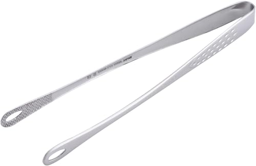 Shimomura Kihan Senbudo Tsubame Sanjo Stainless Steel Mini Tongs 44410 Made in Japan Convenient for dividing condiments Slim and easy to use Chopstick Tong Resistant to dirt accumulation