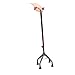 Ipetboom Adjustable Crutches for Seniors Walking Stick Nonslip Base for Hiking Trekking Poles for Elderly Portable Walking Aid