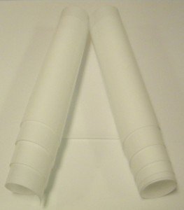PTFE Film (Ultra Pure Virgin PTFE) / 2 MIL (.002") (.05mm) Thick / (12" Wide x 20' Long Roll)