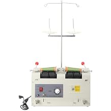 Cozyel Automatic Bobbin Winder Electrical Thread Winder Bobbin Winder Electric Bobbin Winder with Timer for Garment Factory, Adjustable Winding Amount- Working Separately/Working simultaneously