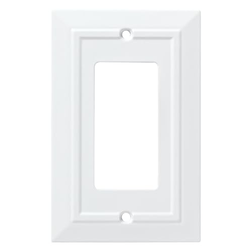 Cache-interrupteur blanc pur pour harmoniser la déco du salon - 2