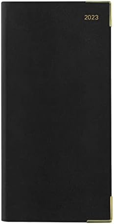 Belgravia Slim Leather Planner 2026 | Landscape Week To View With Appointments | Letts Of London