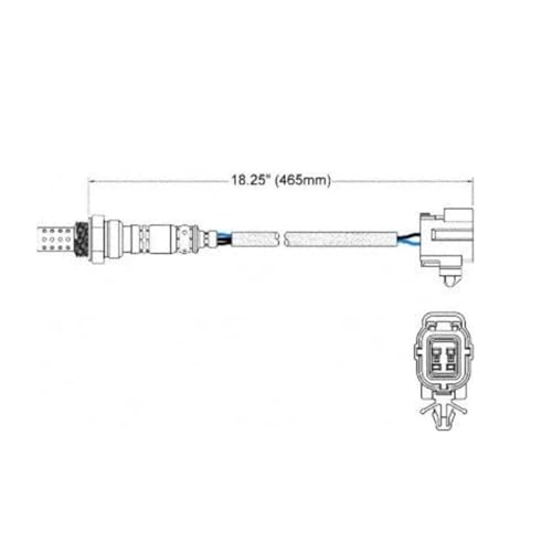 Sonde lambda haute précision 1615404217 adaptée aux Ssangyong Actyon