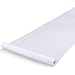 Blue Panda Wedding Aisle Runner - Essential Indoor and Outdoor Wedding Decoration, Dream Wedding Decor Supplies, Polyester Paper, White Leaf Imprint, 3 x 100 Feet