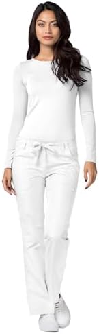 Adar Underscrubs for Women 3 Pack - Long Sleeve Underscrub Comfort Tee