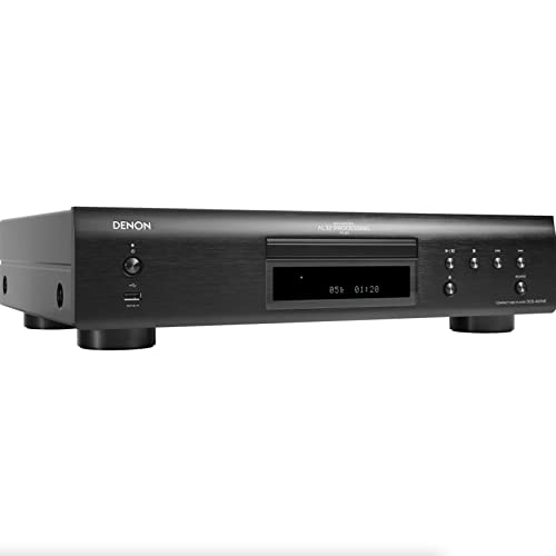 Denon DCD-900NE CD Player for Home Theater System, Black, Hi-Res Formats
