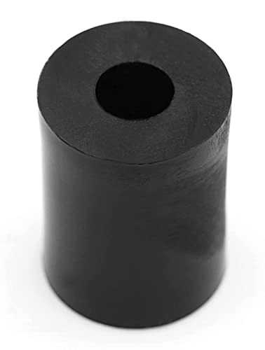 Design61 10x Distanzstücke Distanzhülsen Unterlegscheiben L 15 mm x Ø 15/6 mm M6 Rund HD-Polyethylen