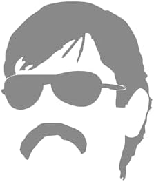 Quart Aksesuar 20 x 19 cm Sadece Ölüler Görür Oto Sticker Araba Cam Sticker