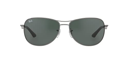 Ray-Ban-Mens-RB3519-Aviator-Sunglasses 21eFpC Pa0L