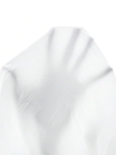 QJQ Men's Letter Graphic Tees Streetwear Short Sleeve Crewneck Color Block T Shirts Casual Summer Trendy Tops White 6