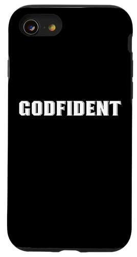 Godfident �N���X�`���� �M�� �_�ւ̐M�� �@������ �X�}�z�P�[�X iPhone SE (2020) / 7 / 8 �p