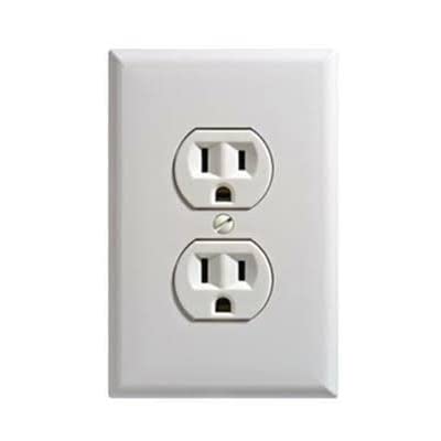 60 Day Battery Powered Electrical Receptacle Power Outlet Spy Camera Hidden Nanny Cam Non-WiFi SD Card Record Only