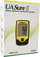UASure Uric Acid Meter - UA Sure Test Kit - Gout Monitor Tester - Complete Monitoring Kit - Includes 30 Test Strips