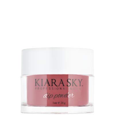 Kiara Sky Professional Nails, Nail Dipping Powder 1 oz. - Brown tones (Riyalistic Maroon)