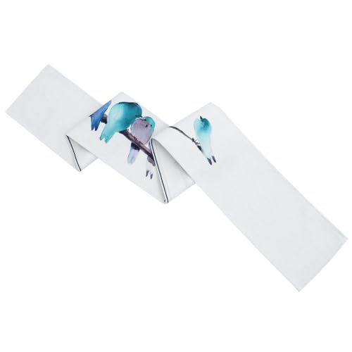 Couverture piano 88 touches en coton lin blanc SECFOU