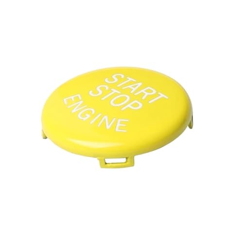 Couvercle bouton de démarrage jaune pour BMW E46 E90 E60 E39